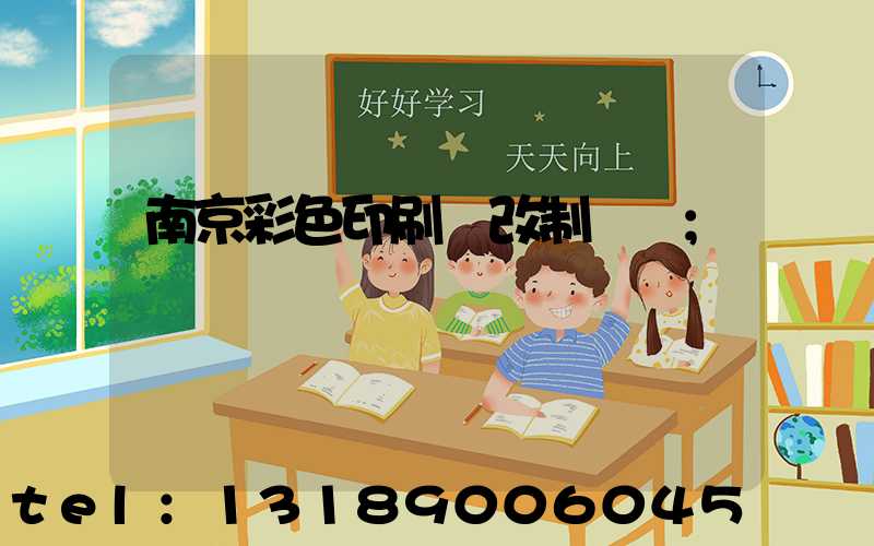 南京彩色印刷廠改制細節