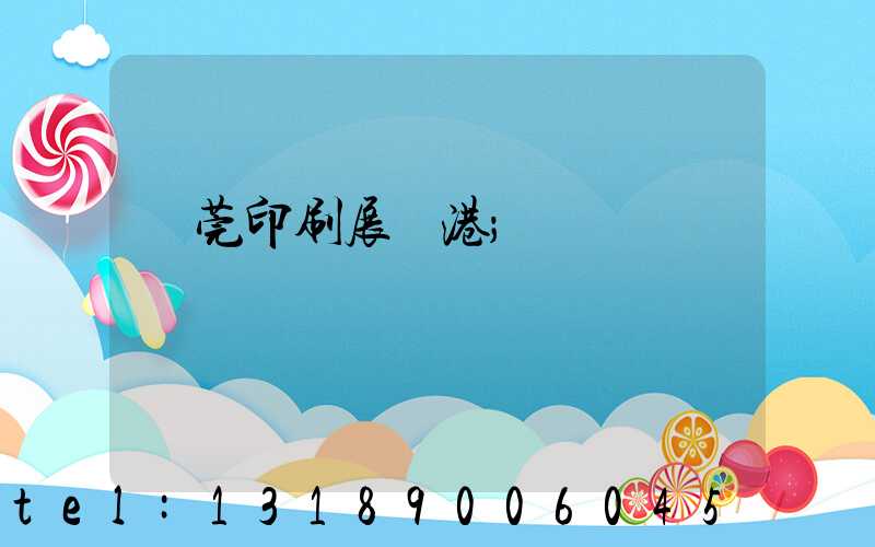 東莞印刷展華港