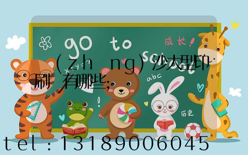 長(zhǎng)沙大型印刷廠有哪些